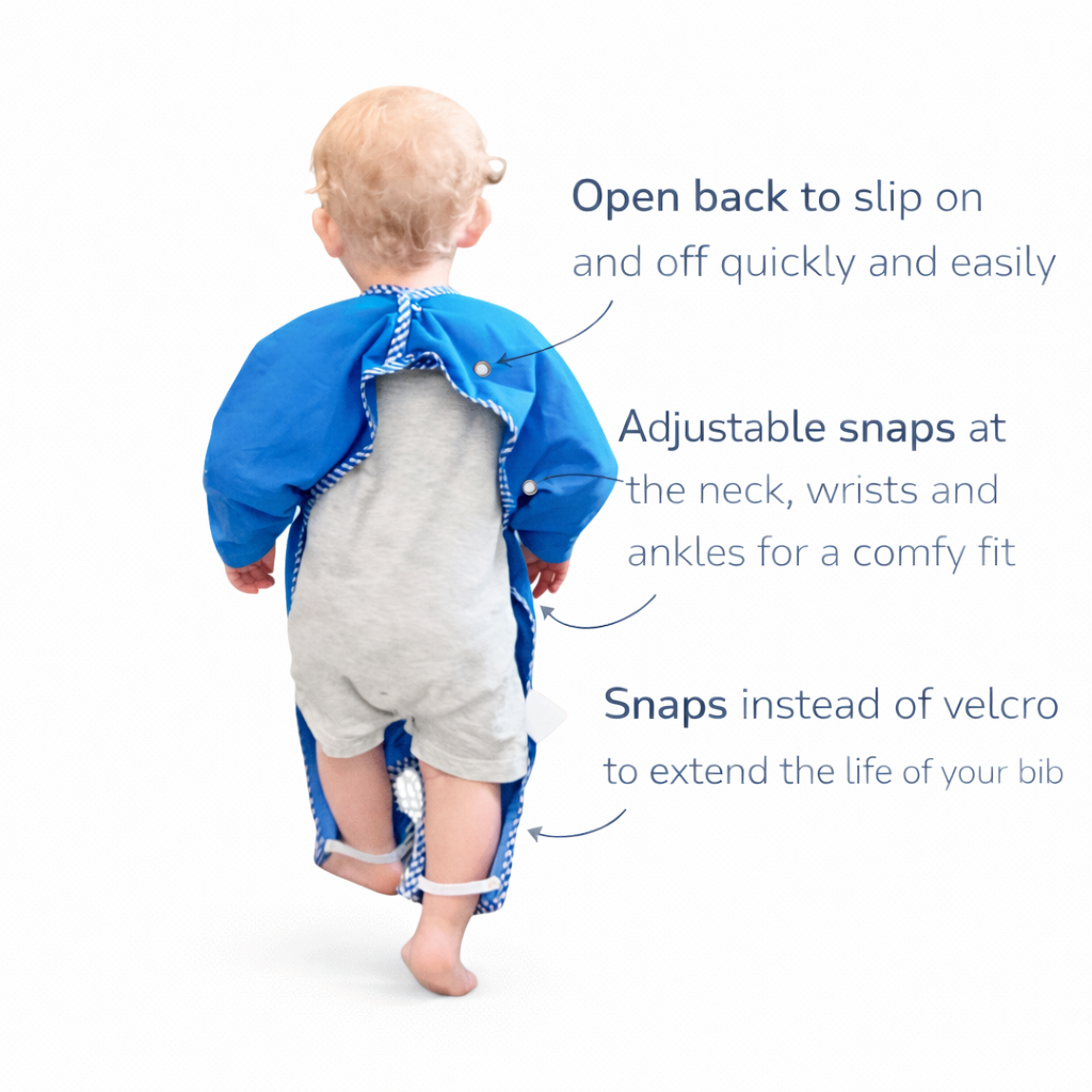BodyBib™ Full-Coverage Toddler Bib